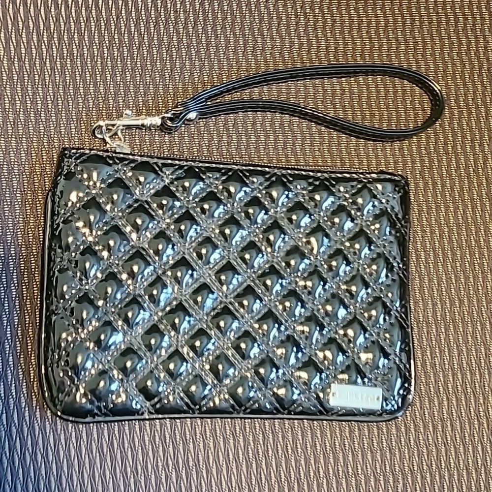 Express wristlet black Embossed